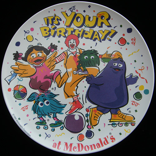 Tableware - Plates Dated
