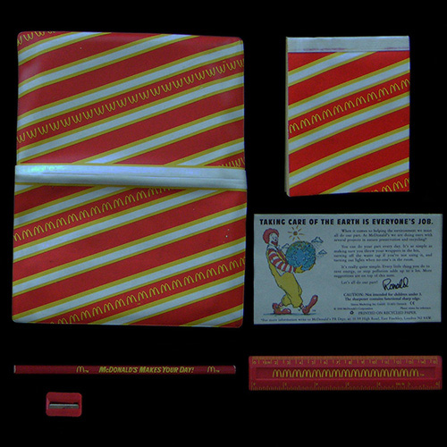 1990 School Kit 2nd Issue — Set less the Rubber