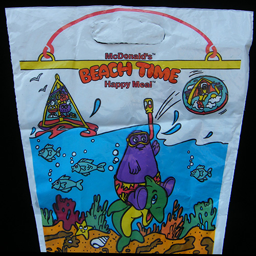 1991  Beach Time — Reverse side