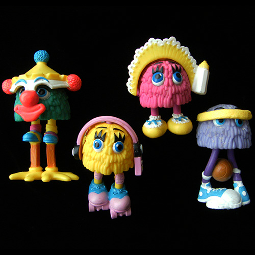 1991 Funny Fry Friends — Set of Toys