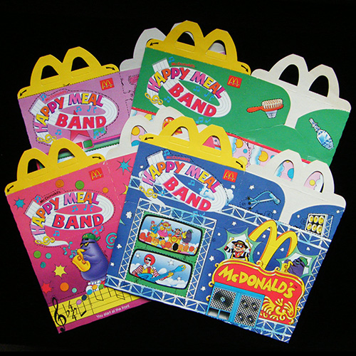 1993 Happy Meal Band — Set of Boxes