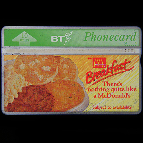 1993 BT Phonecard