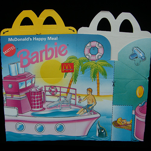 1993 Barbie  — Reverse View