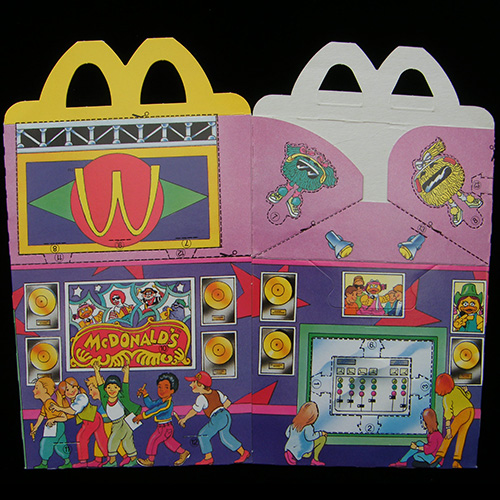 1993 Happy Meal Band — Reverse Side