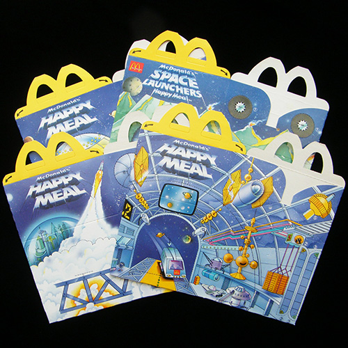 1993 Space Launches  — Set of Boxes