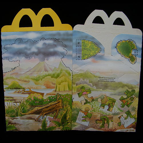 1993 World of Dinosaurs — Reverse Side