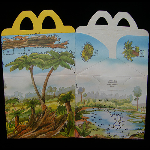 1993 World of Dinosaurs — Reverse Side
