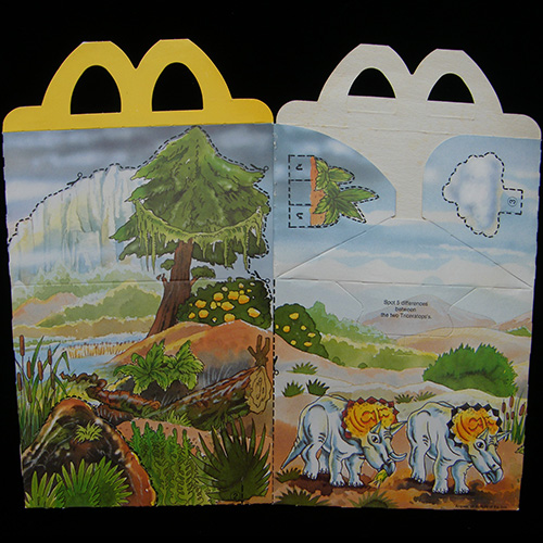 1993 World of Dinosaurs — Reverse Side
