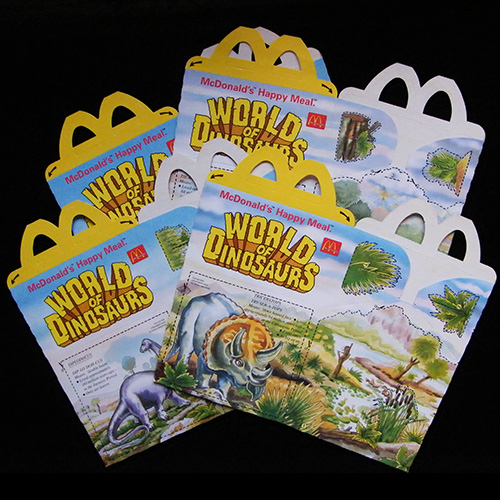 1993 World of Dinosaurs — Set of Boxes