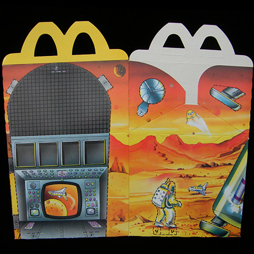 1995 Intergalatic Adventures — Reverse Side