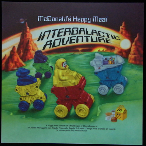 1995 Intergalatic Adventures — Translite