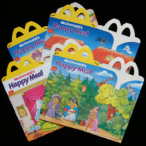 1995 Halloween Monster McNuggets  — Set of Boxes