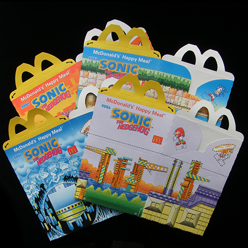 1995 Sonic the Hedgehog — Set of Boxes