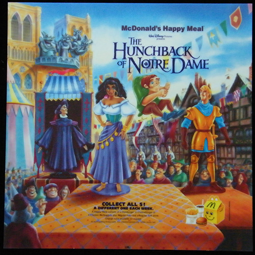 1996 Hunchback of Notre Dame — Translite