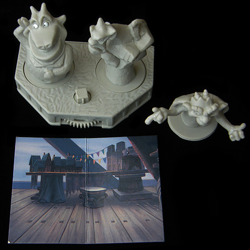 1996 Hunchback of Notre Dame — Component parts
