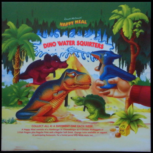 1997 Dino Water Squirters