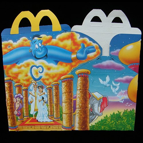1997 Aladdin Video — Reverse Side