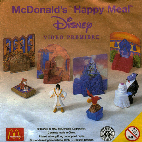 1997 Aladdin Video — Insert