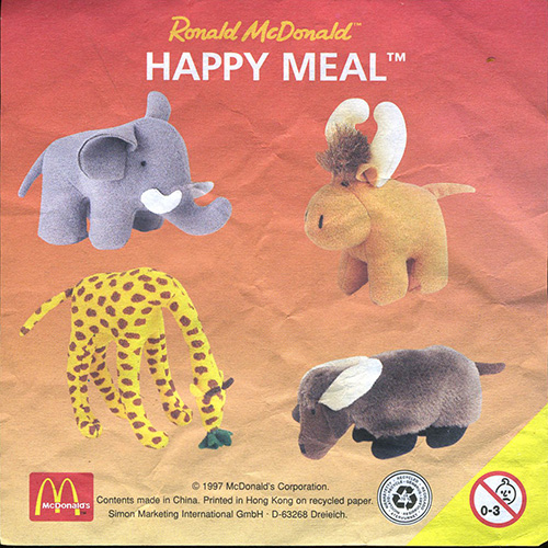 1997 Amazing Wildlife 2 — Insert