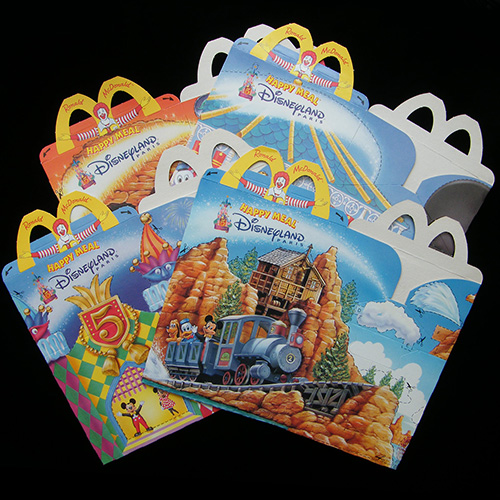 1997 Disney Park — Set of Boxes
