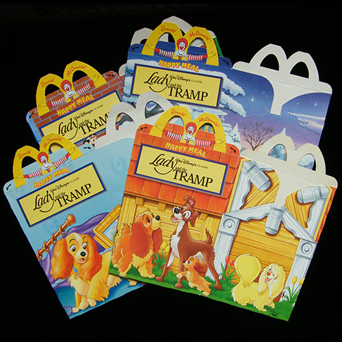 1997 Lady & the Tramp — Set of Boxes