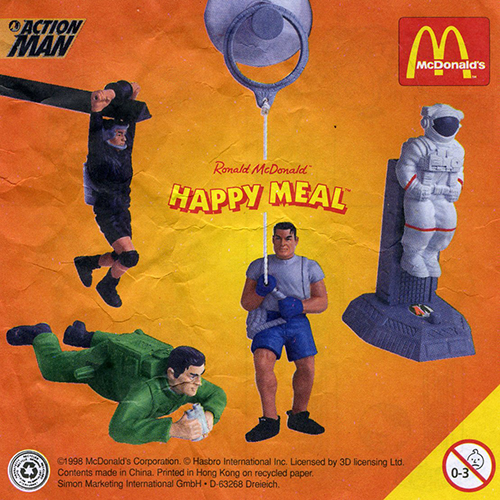 1998 Action Man — Insert