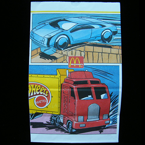 1998 Hot Wheels — Reverse Side