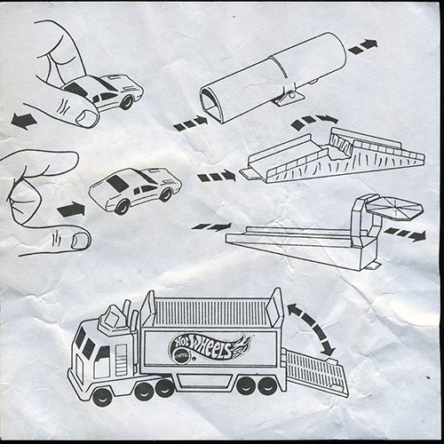 1998 Hot Wheels — Reverse