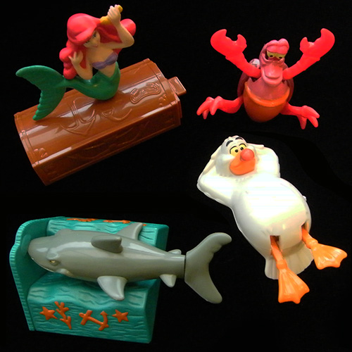 1998 Little Mermaid 2 — Set of Toys