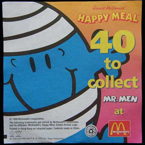1999 Mr Men