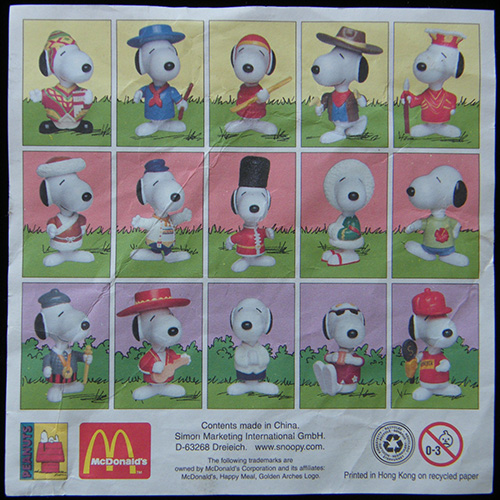 1999 Snoopy World Tour 1