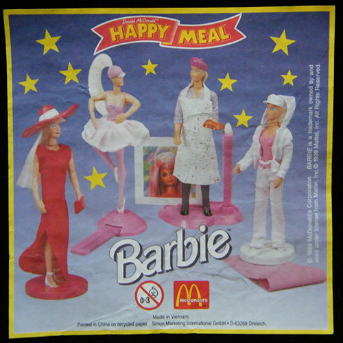 1999 Barbie — Insert
