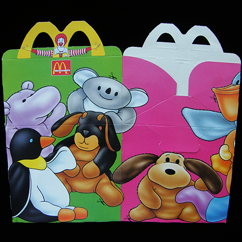 1999 Teenie Beanie Babies  — Reverse Side