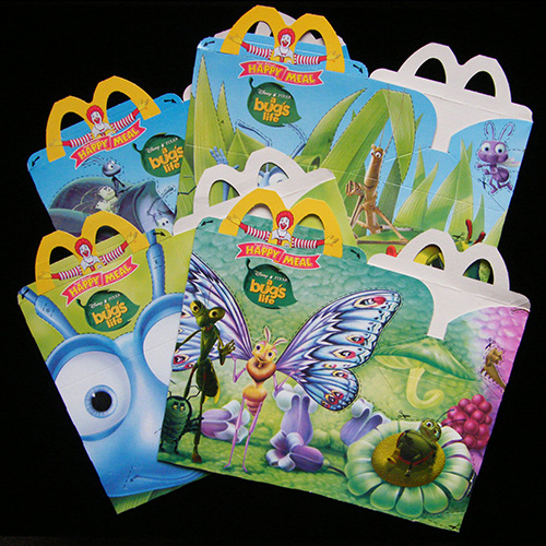 1999 Bugs Life — Set of Boxes