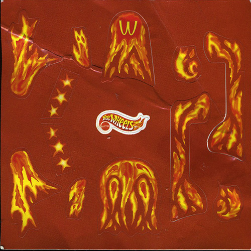 1999 Hot Wheels  — Sticker Set