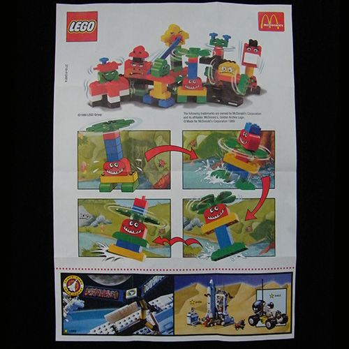 1999 Lego — Packaging Insert