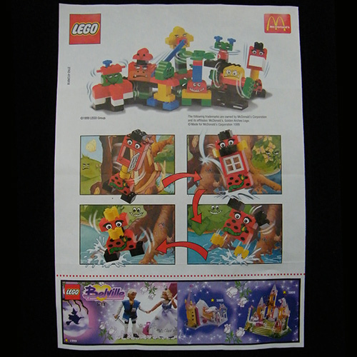 1999 Lego — Packaging Insert