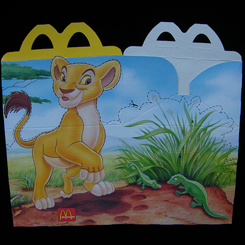 1999 Simba's Pride — Reverse Side
