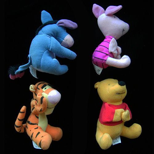 1999 Winnie the Pooh — Set of Toys