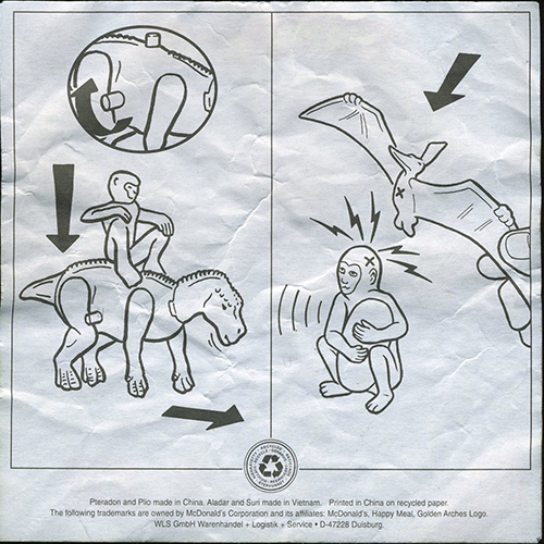 2000 Dinosaur — Insert