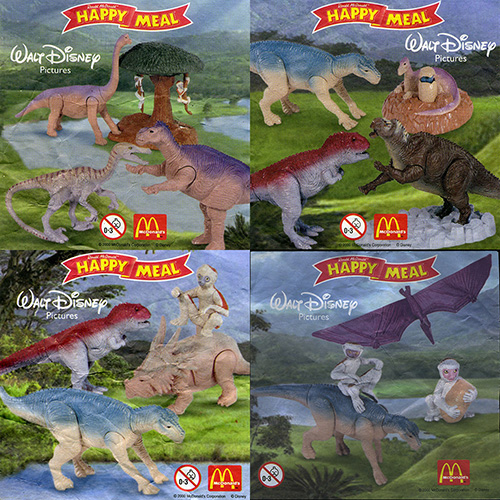 2000 Dinosaur — Set of Inserts