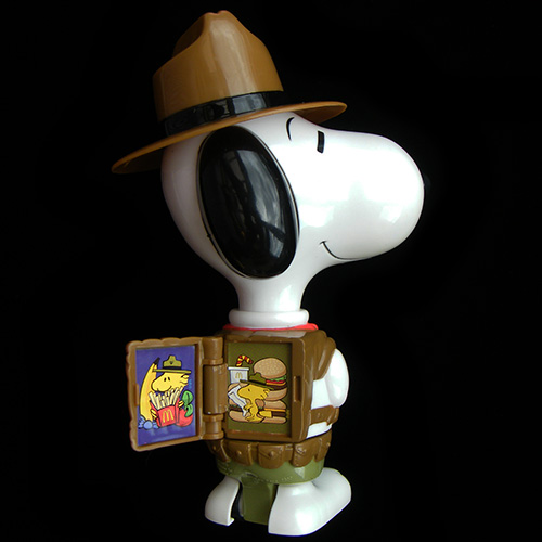 2000 Build a Snoopy — Open Backpack