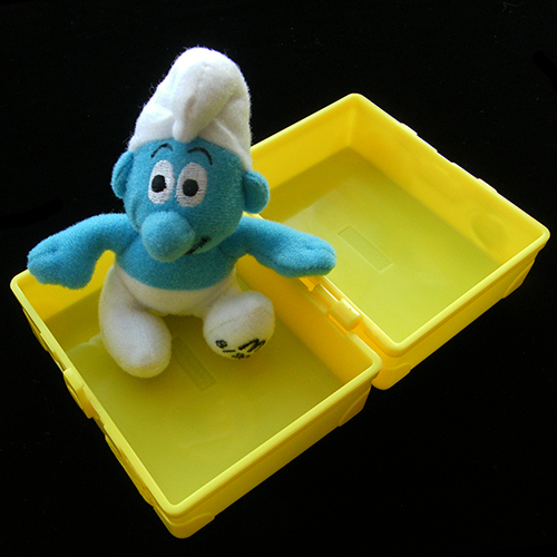 2000 Smurfs — Opened case