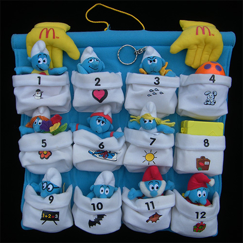 2000 Smurfs — Smurf Hanger