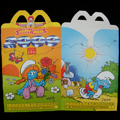 2000 Smurfs — Reverse View