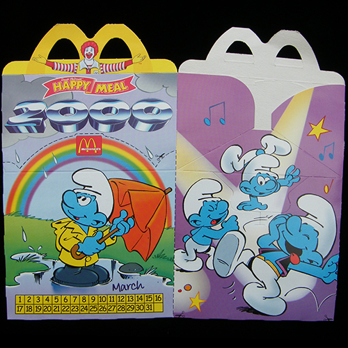 2000 Smurfs — Reverse View