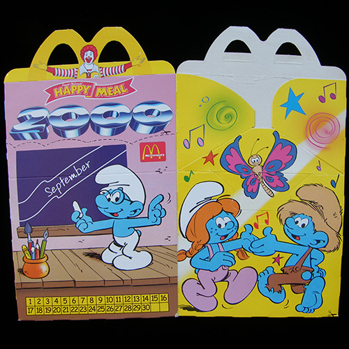 2000 Smurfs — Reverse View