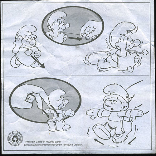 2000 Smurfs — Insert