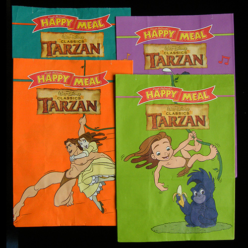 2000 Tarzan — Set of Bags