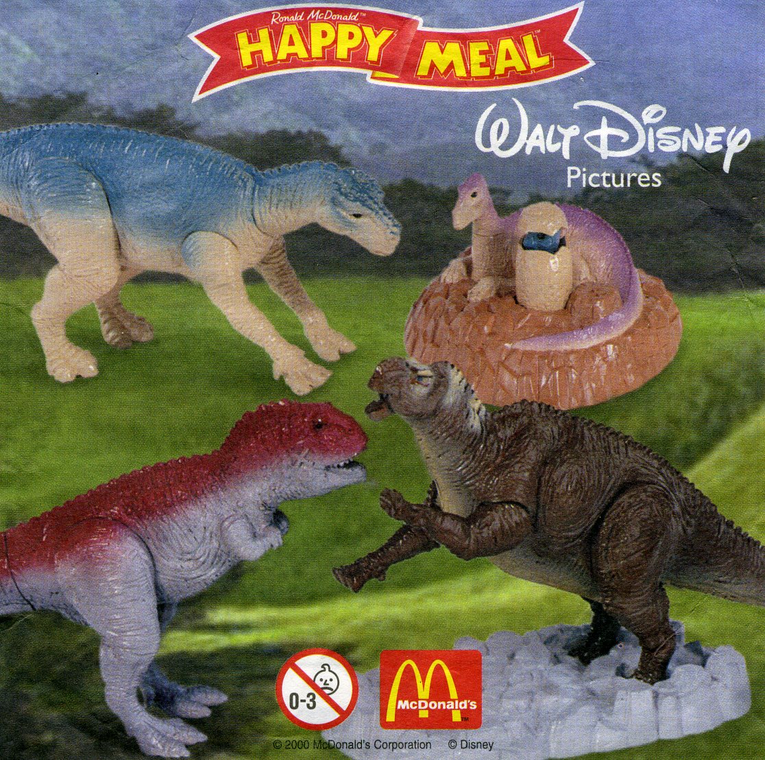2000 Dinosaur — Insert